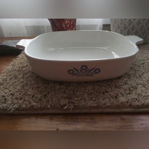 Cornflower Casserole Dish with lid